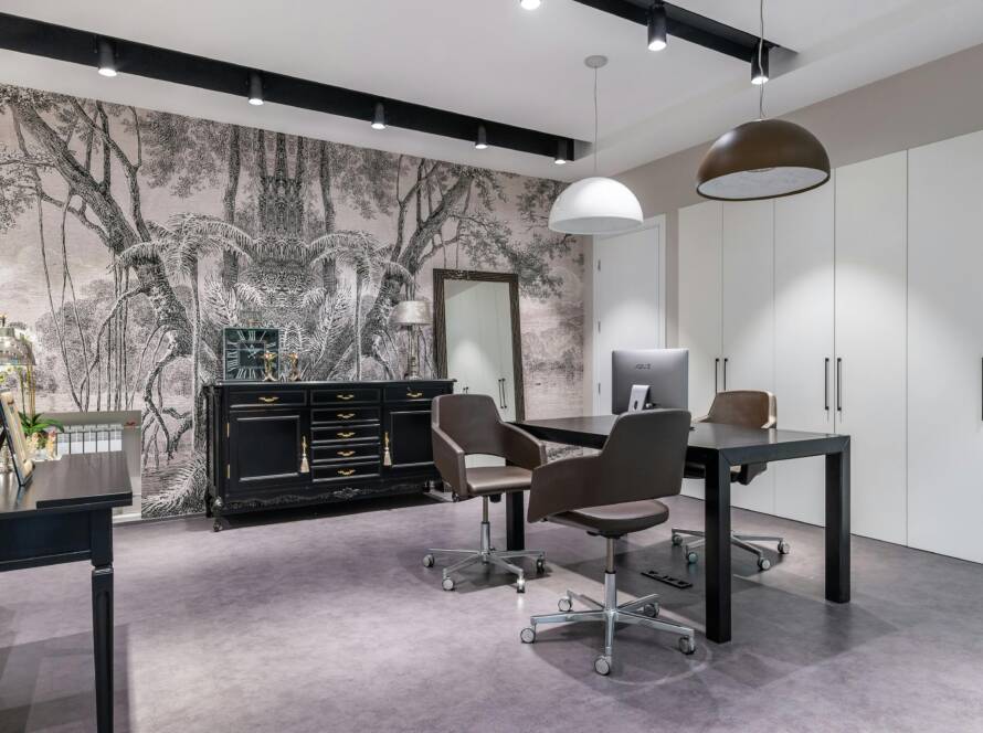 Bureau moderne chantier