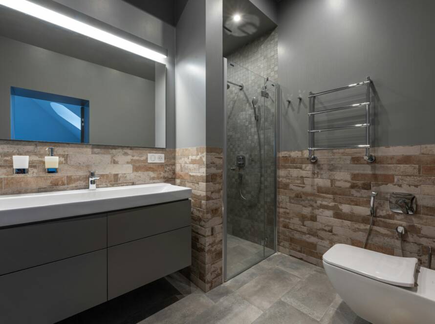 salle de bain realiser par Triova
