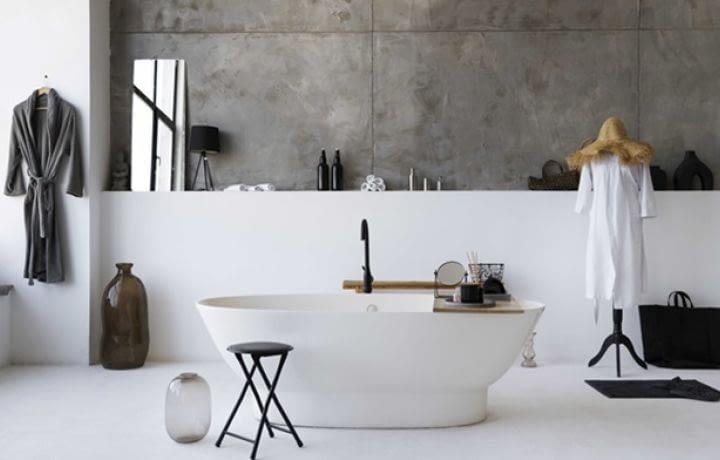 salle de bain minimaliste renouveler