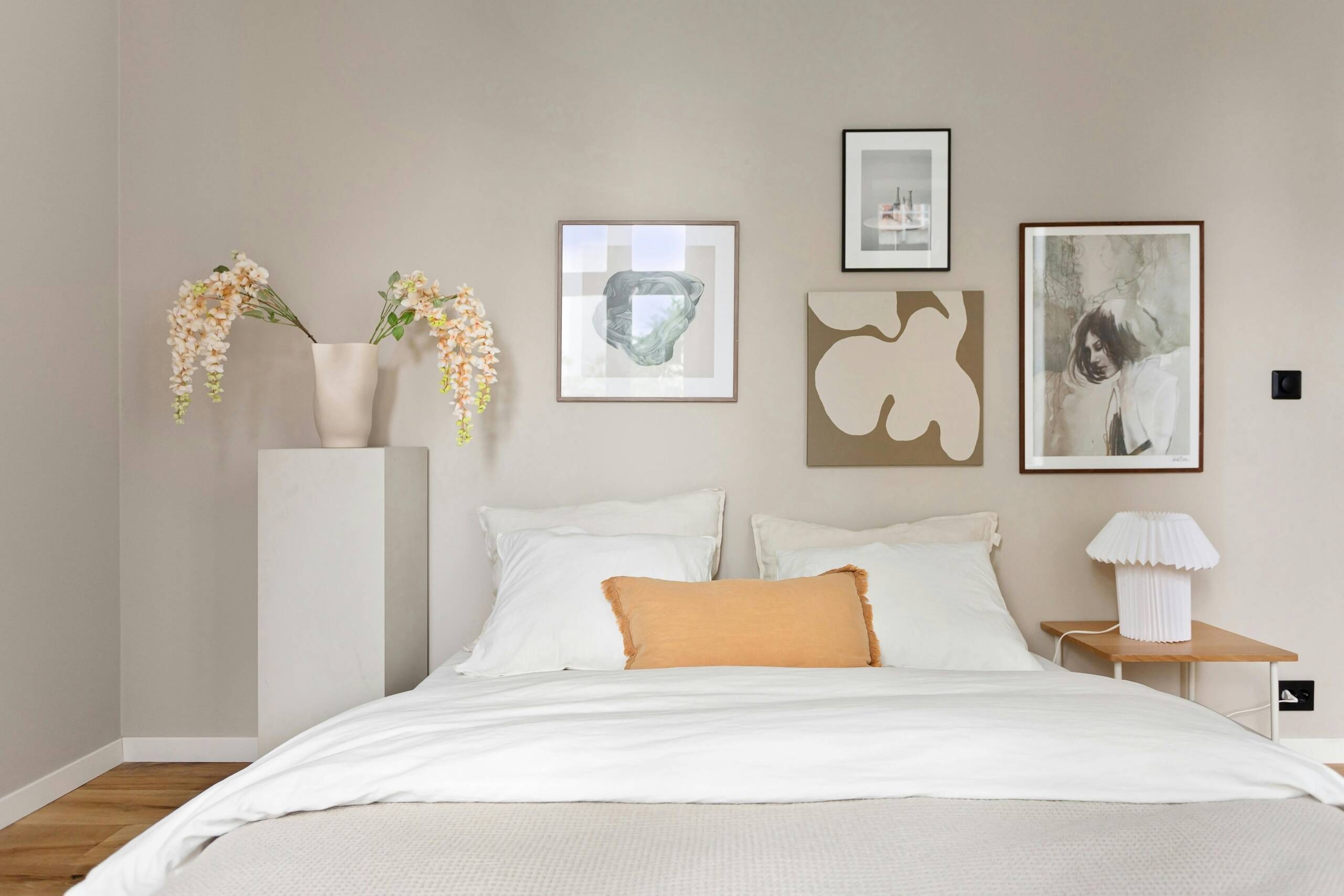 Chambre beige